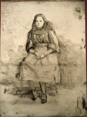 0260
<br/>
Zittend meisje
<br/>
<em>Reijenga, Sjoukje Heleen</em>