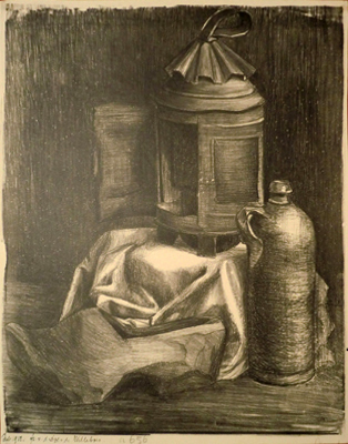 0656
<br/>
Stilleven met klomp
<br/>
<em>Willebois- van der Does, S. J.M.</em>