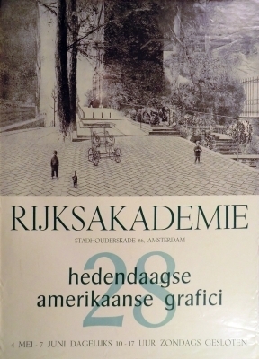 4337
<br/>
Tentoonstellingsaffiche 28 hedendaagse grafici, 04-05/07-06-(?)
<br/>
<em>onbekend</em>