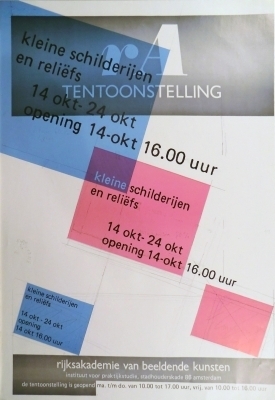 4356
<br/>
Tentoonstelling Rijksakademie
<br/>
<em>onbekend</em>