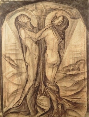 9018
<br/>
Naomi met Ruth en Orpha
<br/>
<em>Wijnman, Wim</em>