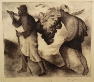 9372
<br/>
De verspieders (Numeri XIII, vs. 23)
<br/>
<em>Hul, Jan M.F.</em>