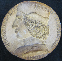 P011
<br/>
Portret van een man
<br/>
<em>anoniem; kopie naar Niccolo Fiorentine (1430-1514)</em>