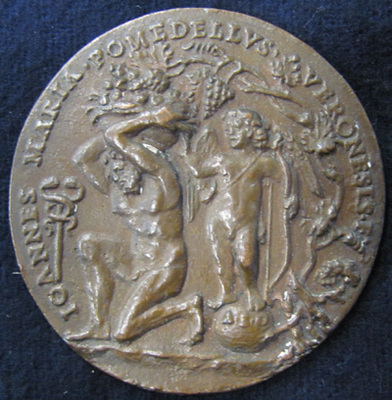 P514
<br/>
Bacchus en Amor
<br/>
<em>anoniem; kopie naar Vittor Pisano (1380-1451)</em>